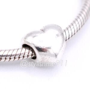 Authentic Pandora Large Smooth Heart Charm